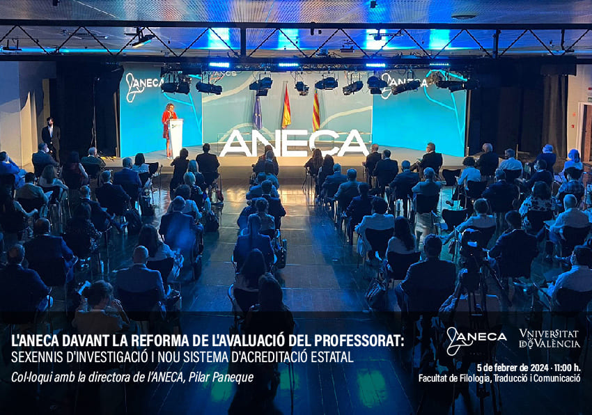 Coloquio con la directora de la ANECA, Pilar Paneque